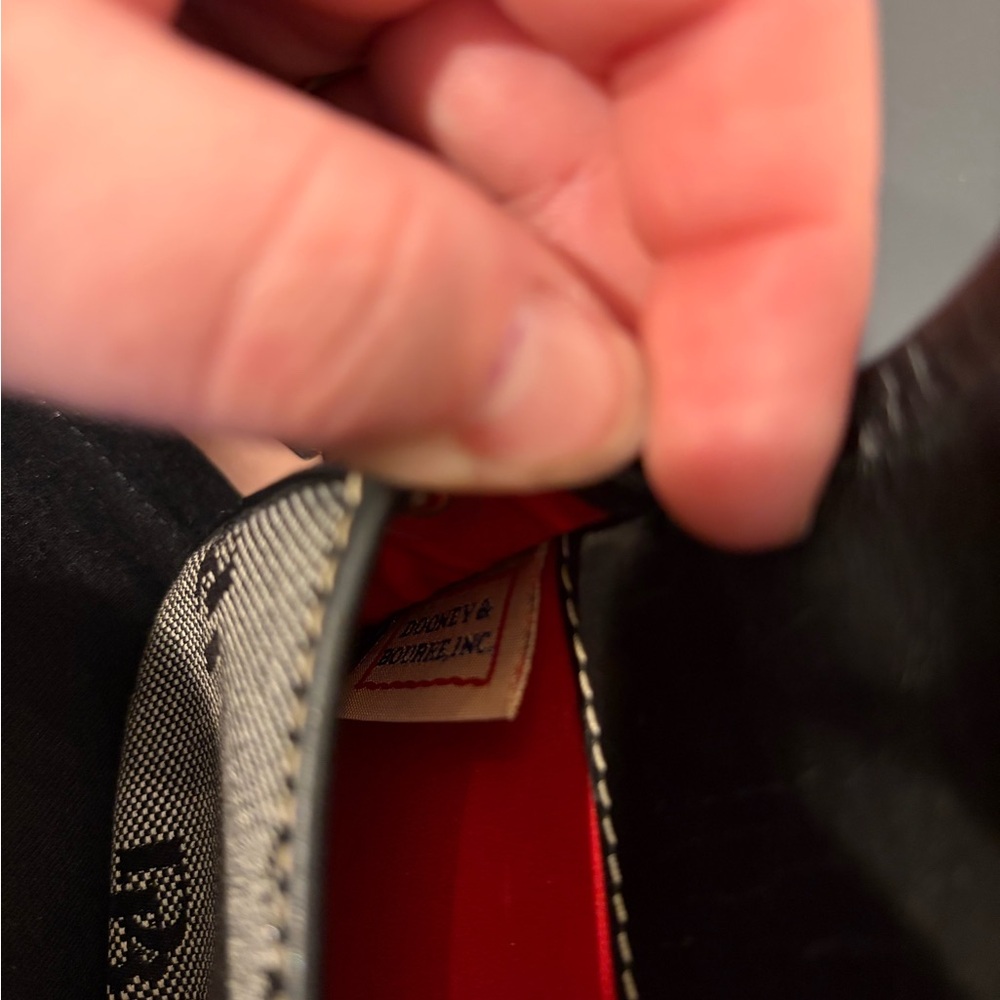 Dooney & Bourke Black and Gray Wristlet - Picture 8 of 9